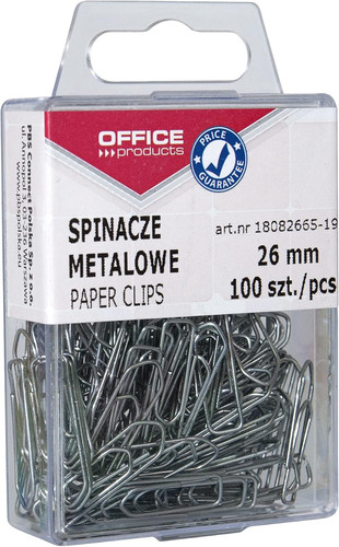 100x büroklammern 26mm metall - 26mm,
