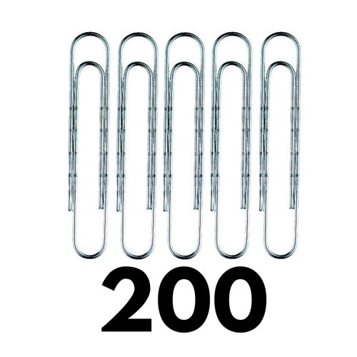 200 aktenklammern 77mm - 200, gewellt