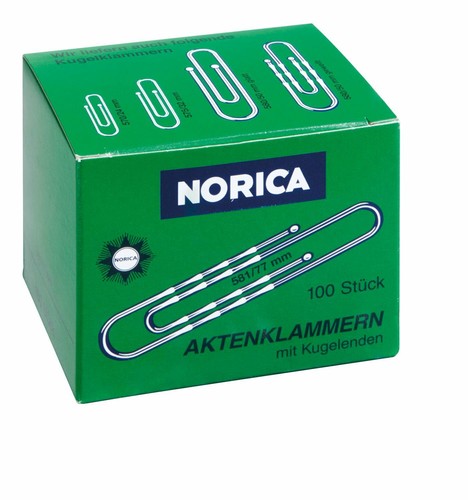 Briefklammern mit kugelenden - briefklammern,